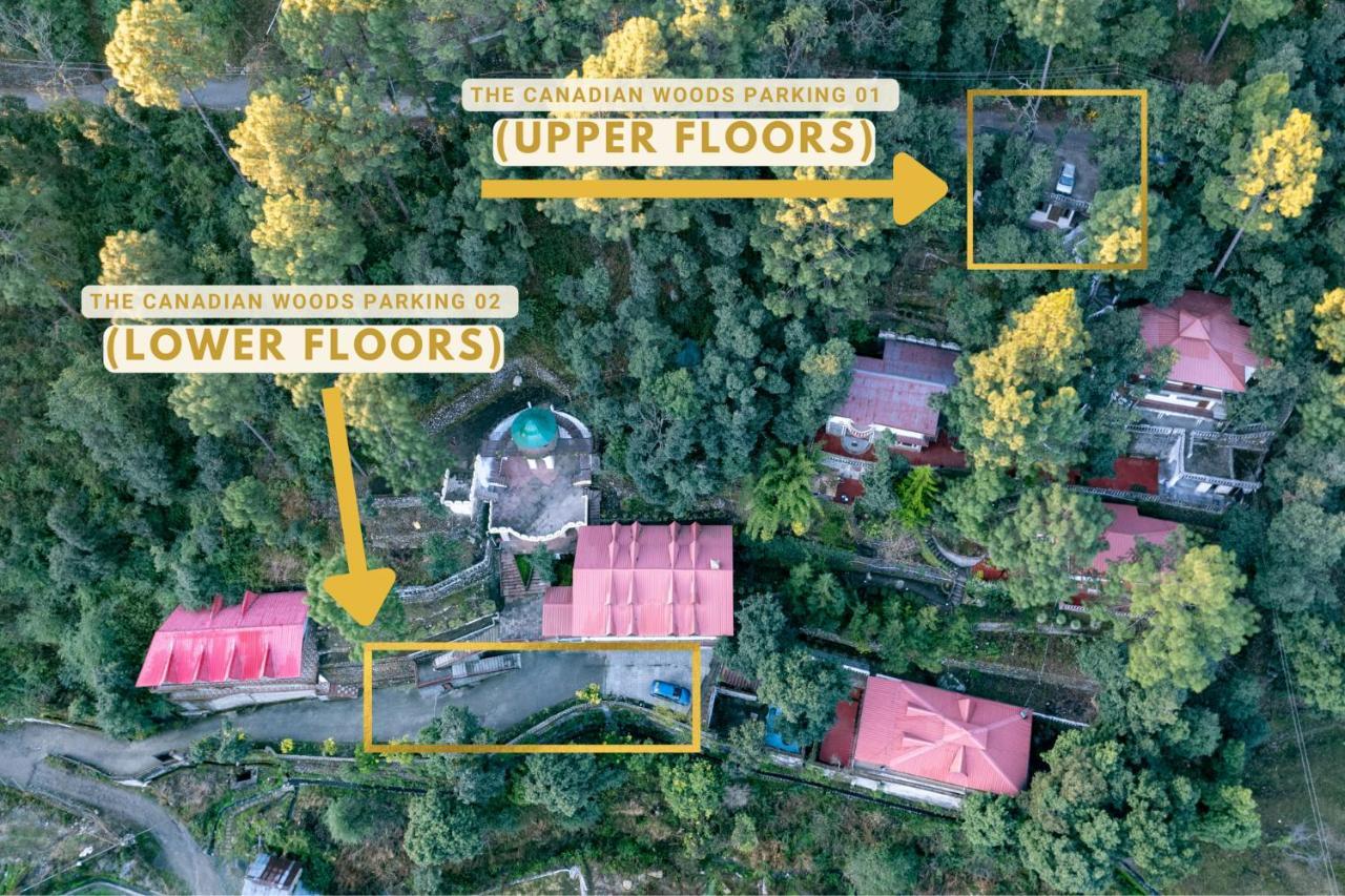 The Canadian Woods Resort Nainital Exteriör bild